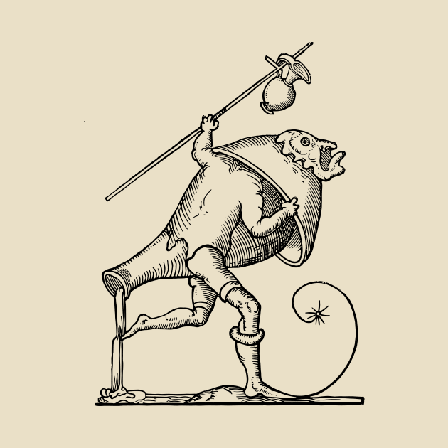 Grotesque #25 The Drolatic Dreams of Pantagruel (1565) by n23tees