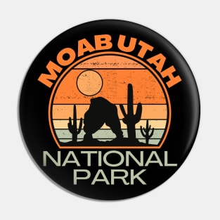 Retro Moab Utah Pin