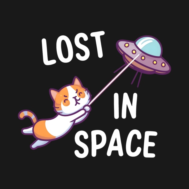 Funny cat lost in space by Tee.gram