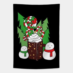 Tis The Season Colorful Design Tapestry