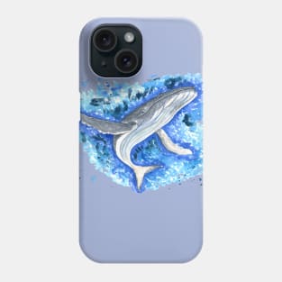 Humpback Watercolor Phone Case