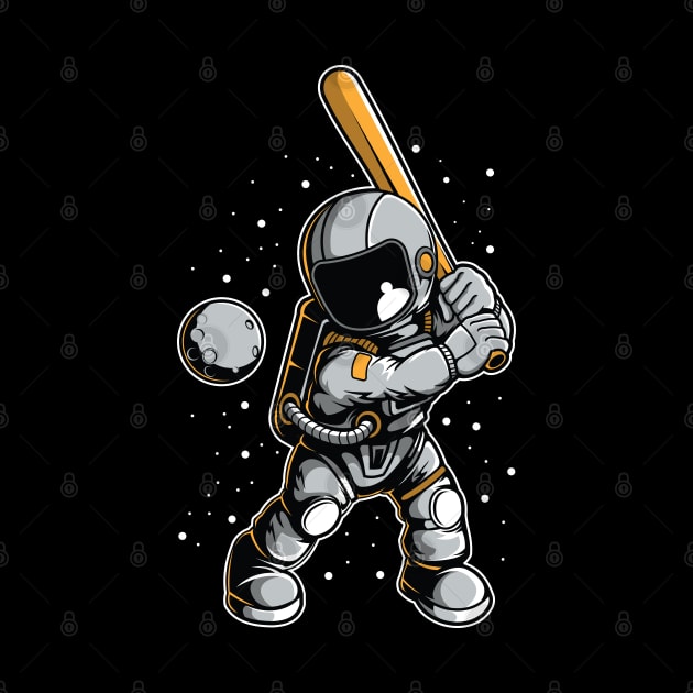 Astronaut Baseball Player by kim.id