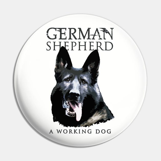 German Shepherd Dog - GSD Pin by Nartissima