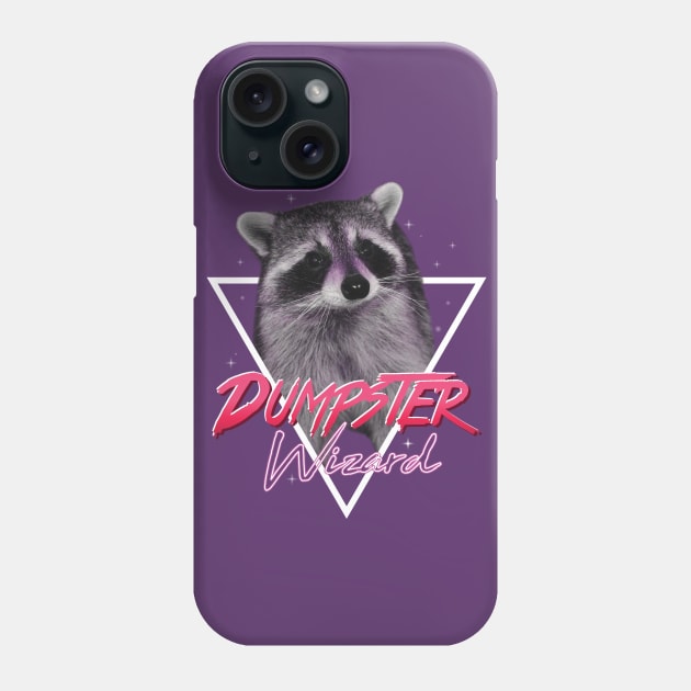 Dumpster Wizard Phone Case by bucketthetrashpanda