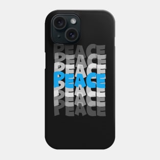 Repeated peace Phone Case