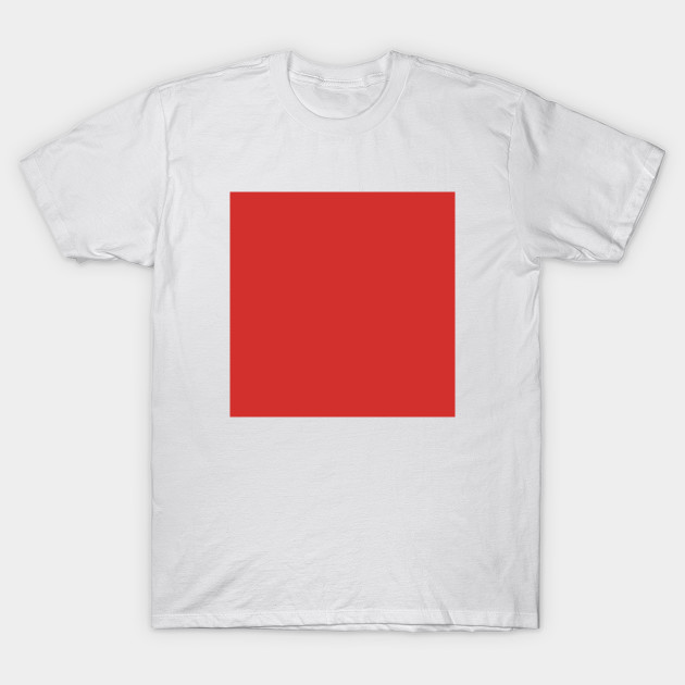 Red Plain Red Classic Red Red T Shirt Teepublic