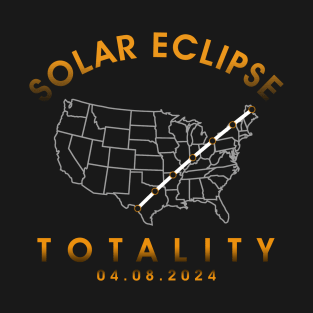 Solar eclipse totality 2024 T-Shirt