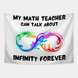 Math teacher art Tapestry