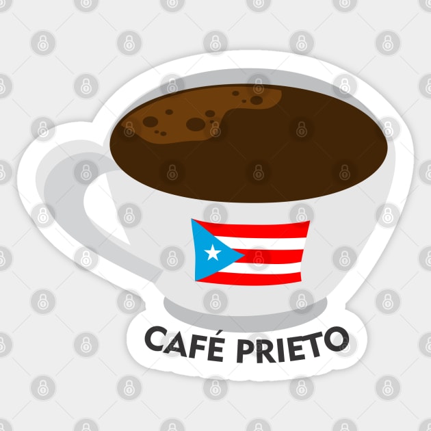 Puerto Rico Stickersla Greca De Cafecoffee Makercafeteraun Cafecito Café  Boricuacoffee Arthispanic and Latino Heritage Sticker 