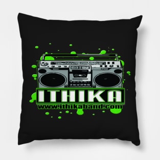 Ithika Boom Box Shirt Design Pillow
