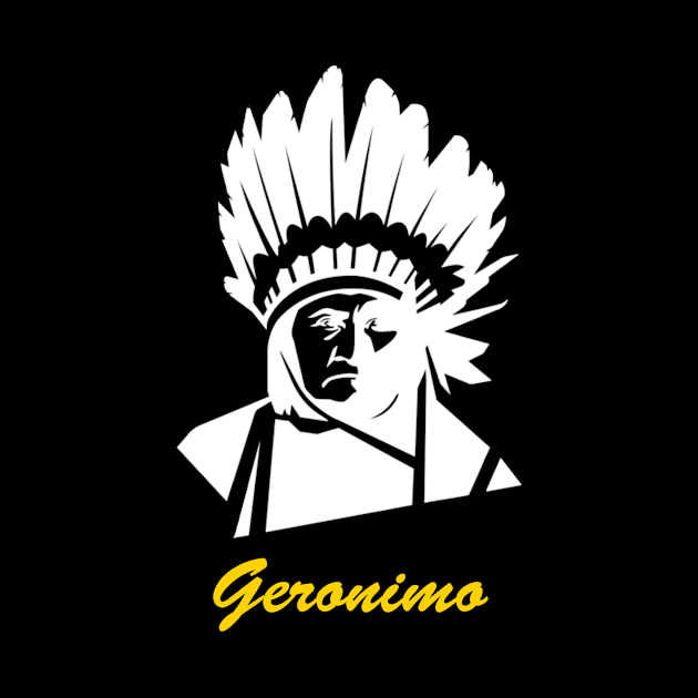 Geronimo Native American by untagged_shop