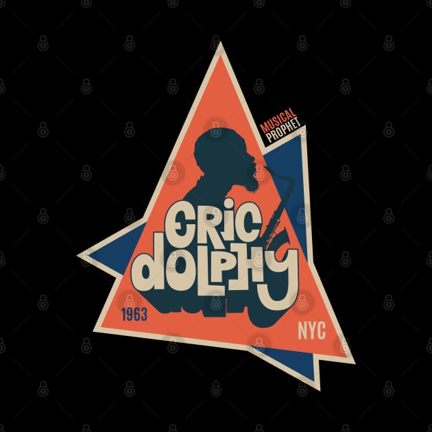 Eric Dolphy Musical Prophet Tribute Shirt by Boogosh