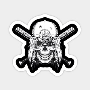 Skull t-shirt Magnet