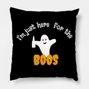 I’m here for the boos Pillow