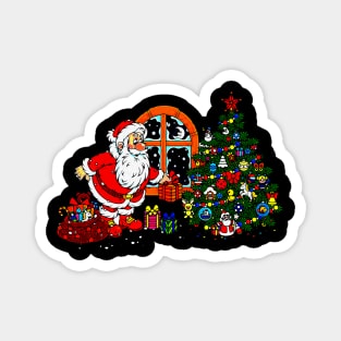 santa clause Magnet