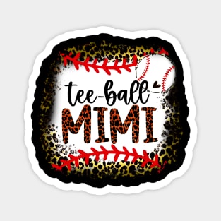 Tee Ball Mimi Leopard   Tee Ball Mimi Magnet
