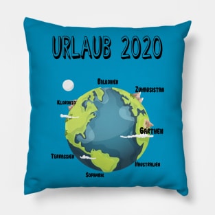 Urlaub 2020 Corona Pillow