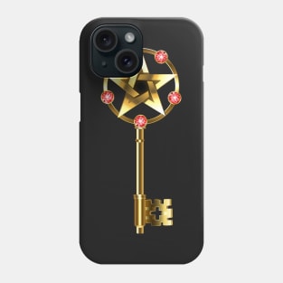 Gold Key Phone Case