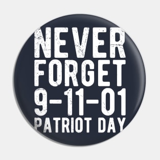 11 September Memorial ,Patriot Day 20th Anniversary Pin