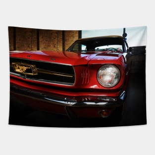 ford mustang classic car Tapestry