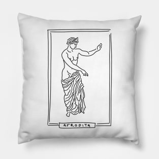 Afrodita Greek Goddess Pillow