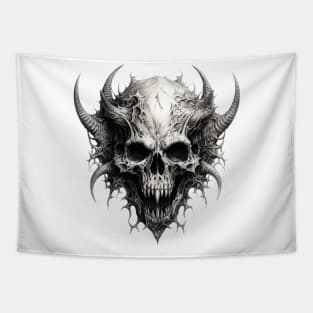 demogorgon skull Tapestry