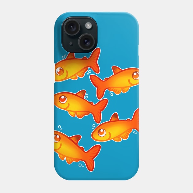 Ember Tetras Phone Case by leashonlife