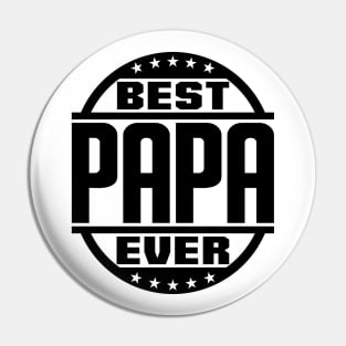 Best Papa Ever Pin