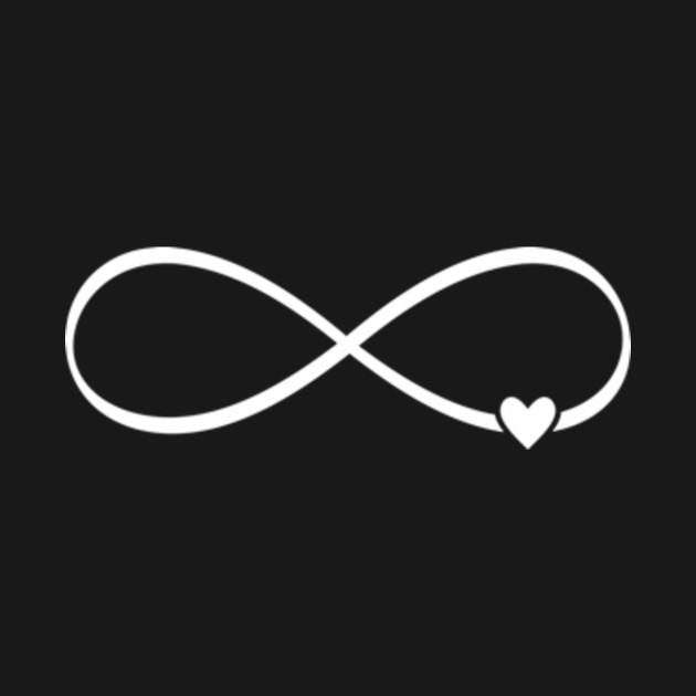 heart infinity symbol love sign gift - Infinity Symbol - T-Shirt