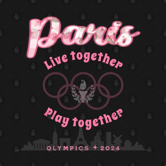 Paris Live Together Play Together by Oaktree Studios