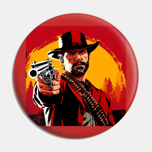 Arthur Morgan desing Pin by SGcreative