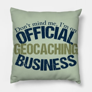 Funny Geocaching Pillow