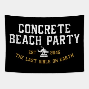 HZD Concrete Beach Party Tapestry