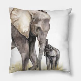 Elephants Pillow