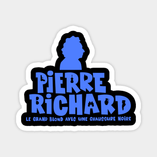 Pierre Richard - The Tall Blond Man with One Black Shoe Typo Design Magnet