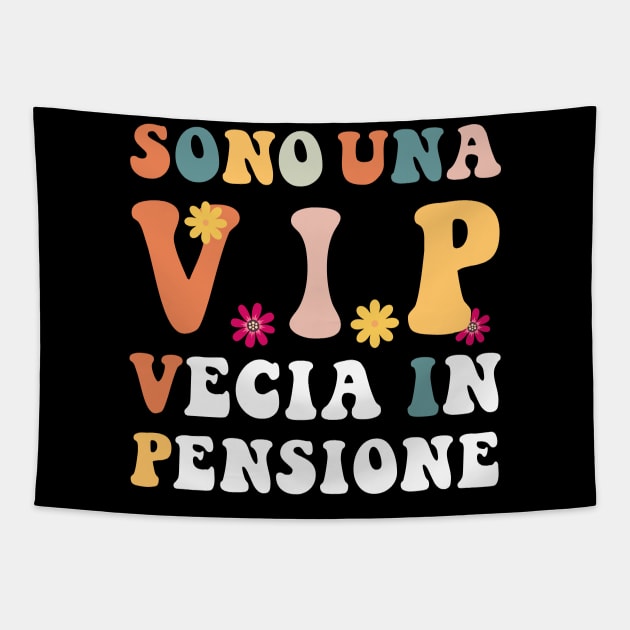 sono una vip vecia in pensione Tapestry by Pharmacy Tech Gifts