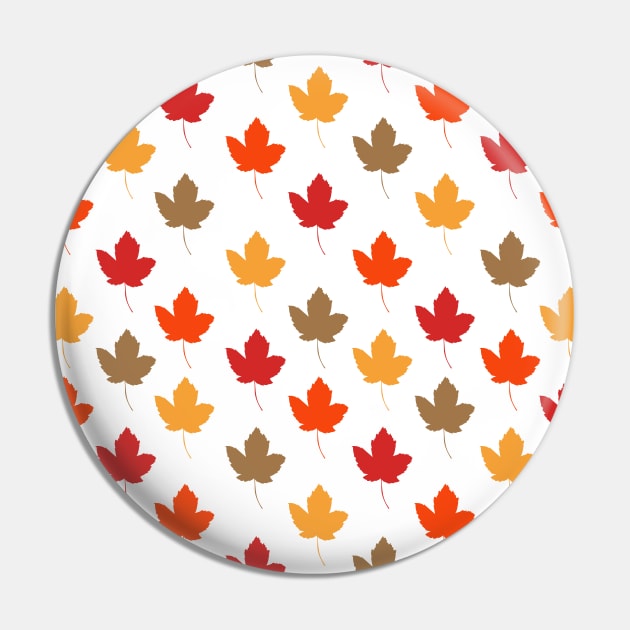 Leaf Print | Maple Pin by PrinceSnoozy