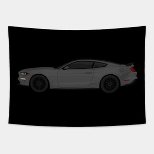 MUSTANG GT DARK-GREY Tapestry