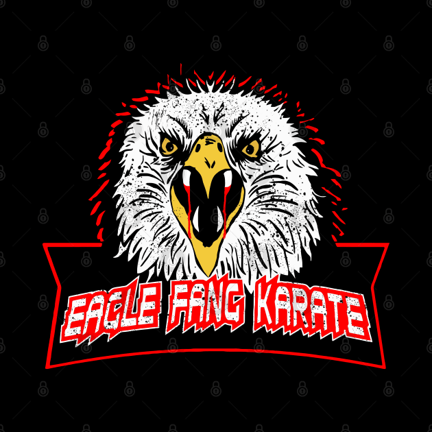 Eagle Fang Karate Retro Vintage by reintdale