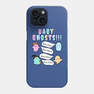 Funny Halloween T-Shirt - Baby Ghosts! Phone Case