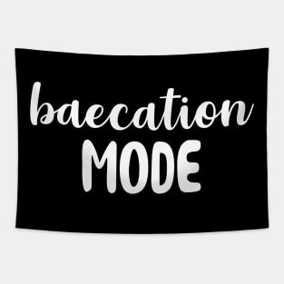 Baecation Mode Tapestry