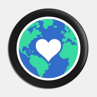 Love The Earth | Climate Change & Global Warming Pin