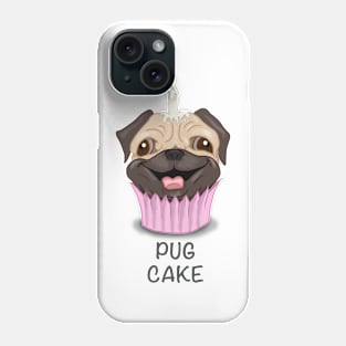 Pug Cake Phone Case