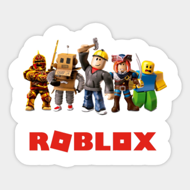 Roblox Roblox Sticker Teepublic Au - roblox character head stickers teepublic au