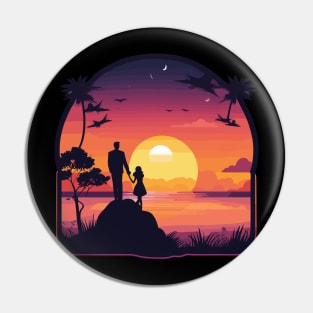 sunset love Pin