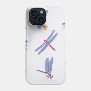 Nine dragonflies Phone Case