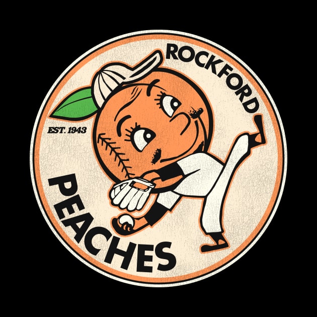 Defunct Rockford Peaches Baseball Team by Defunctland