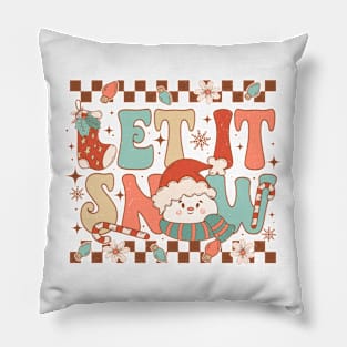 let it snow Pillow