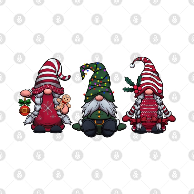 Christmas Gnomes by TheMaskedTooner