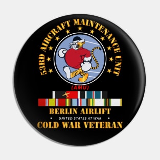 53rd AMU - Berlin Airlift  w  COLD EXP OCCP Airplane SVC Pin